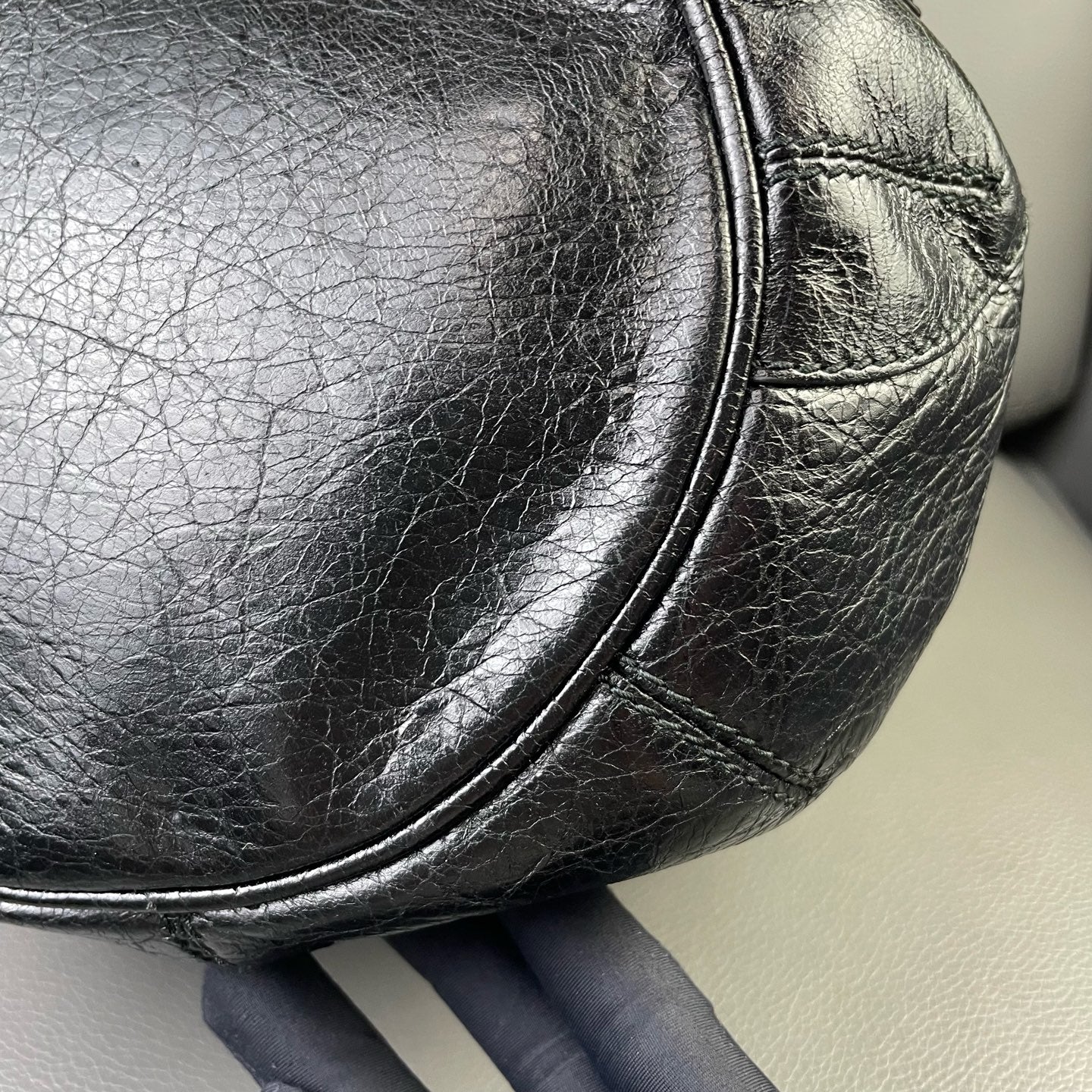 Very Good ( Rank A)｜Balenciaga Le cagole Shoulder Bag Black