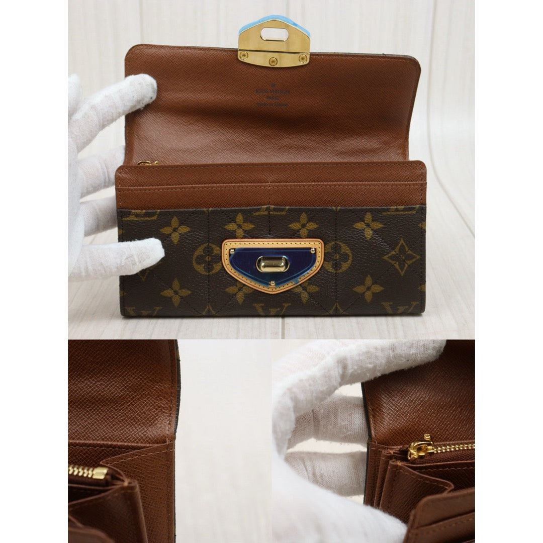 Include Entrupy Certificate of Authenticity｜Very Good ( Rank A)｜Louis Vuitton Monogram Portefeuille Long Style Wallet ｜26040208
