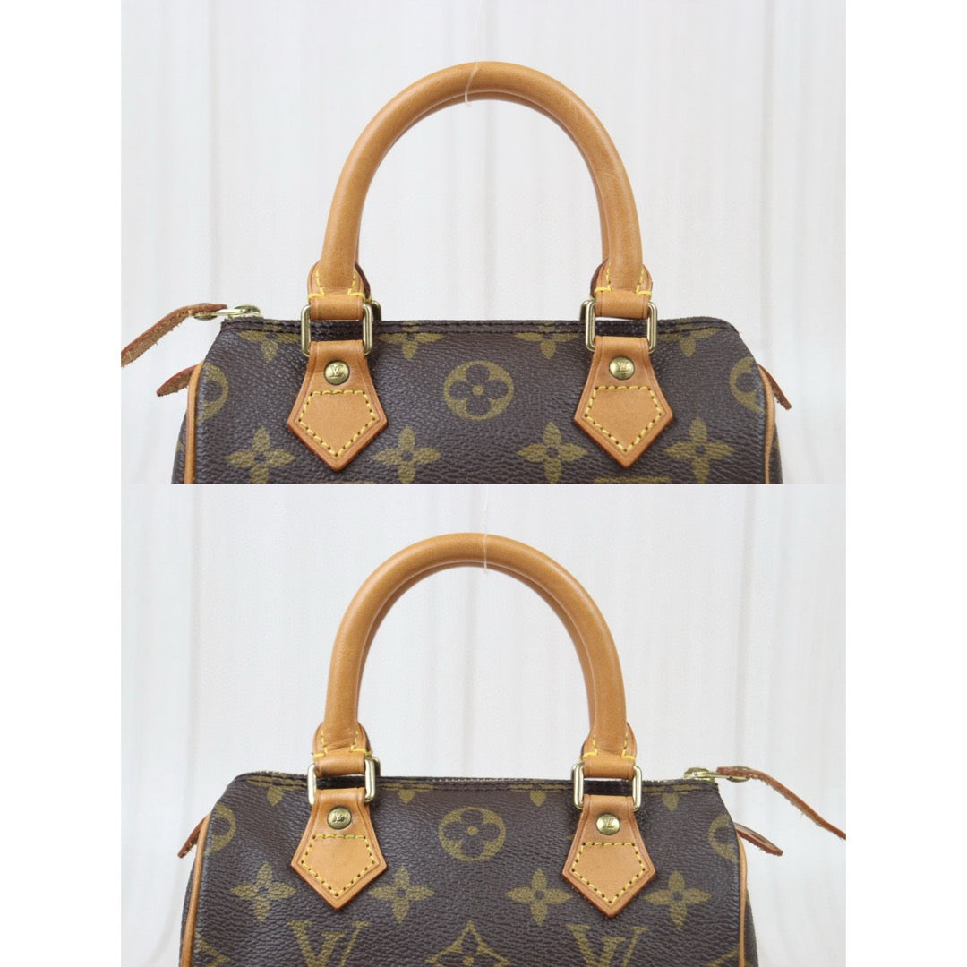 Very Good ( Rank A)｜ LV Monogram Mini Speedy Handbag With Shoulderstrap｜24101720