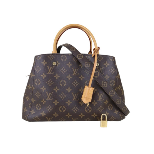 Good ( Rank AB)｜LV Monogram Montaigne MM Hand Bag Shoulder Bag｜S25091601