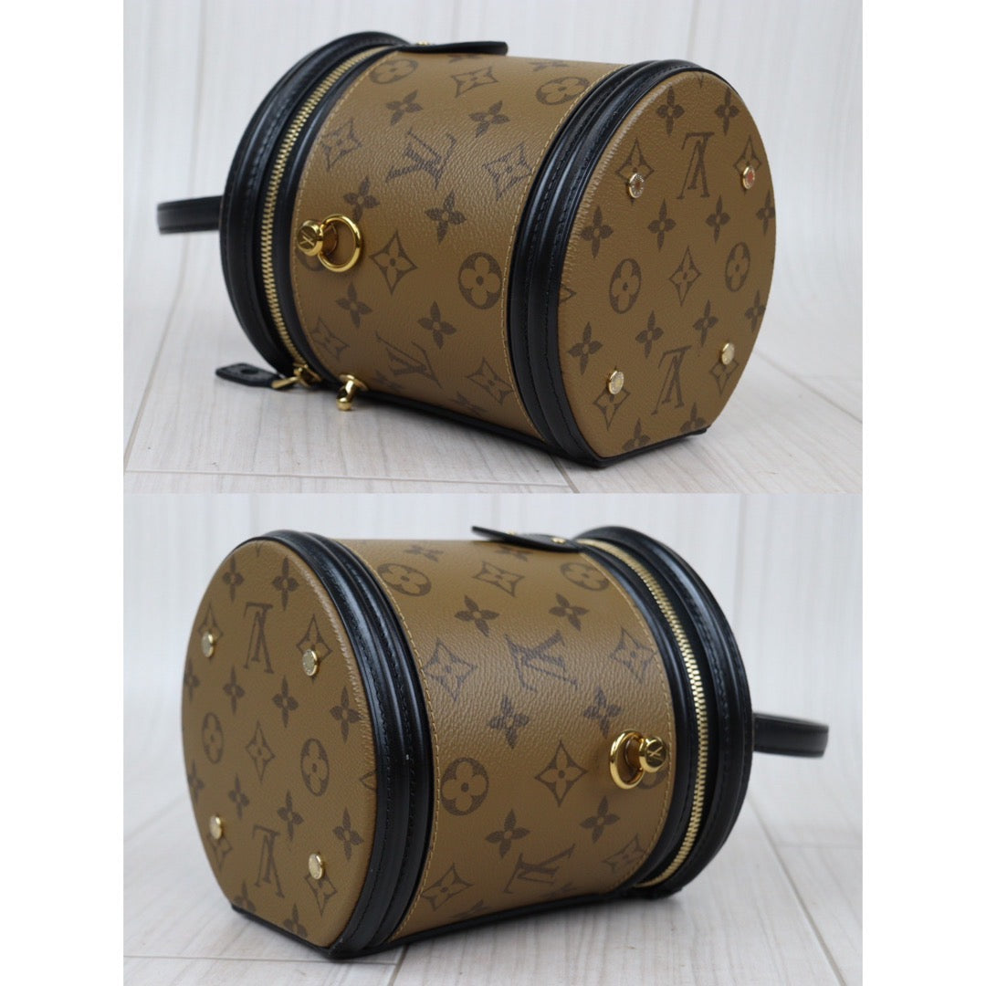 Rank A ｜LV Monogram Reverse Cannes Handbag Vanity Shoulder Bag｜23112803