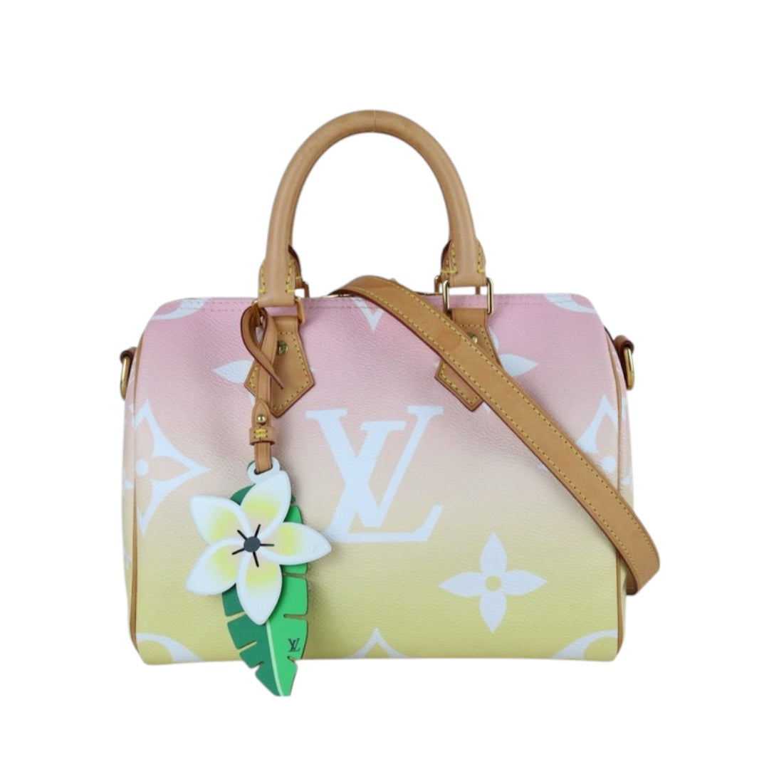 Good ( Rank AB)｜LV Monogram speedy25 Gradient color Limited edition Handbag WithShoulder Bag｜Counter Price ￥306,900JPY（Discontinued）｜B25030105