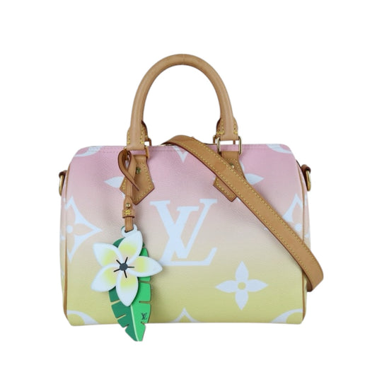 Good ( Rank AB)｜LV Monogram speedy25 Gradient color Limited edition Handbag WithShoulder Bag｜Counter Price ￥306,900JPY（Discontinued）｜B25030105