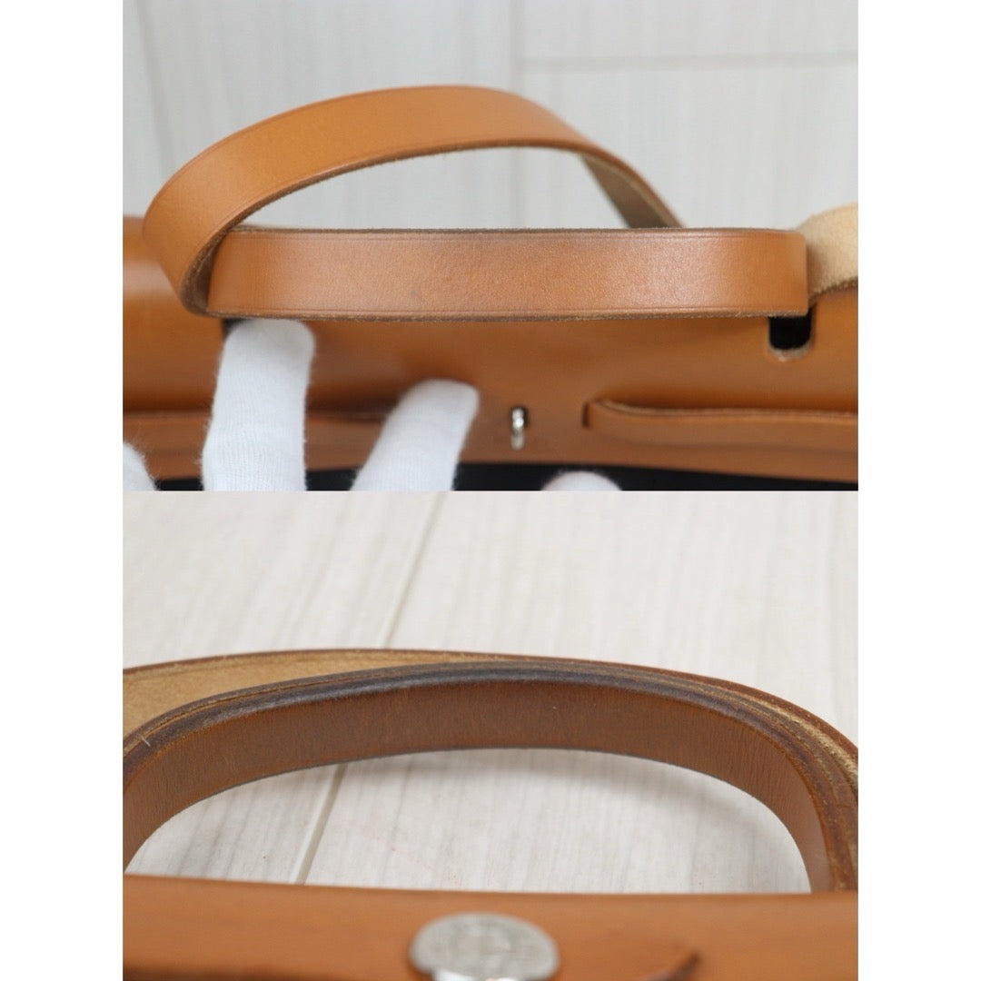 Include Entrupy Certificate of Authenticity｜Good ( Rank AB)｜ HERMES Herbag PM  Shoulder Bag□E Stamp Made in 2017 Year ｜26082001