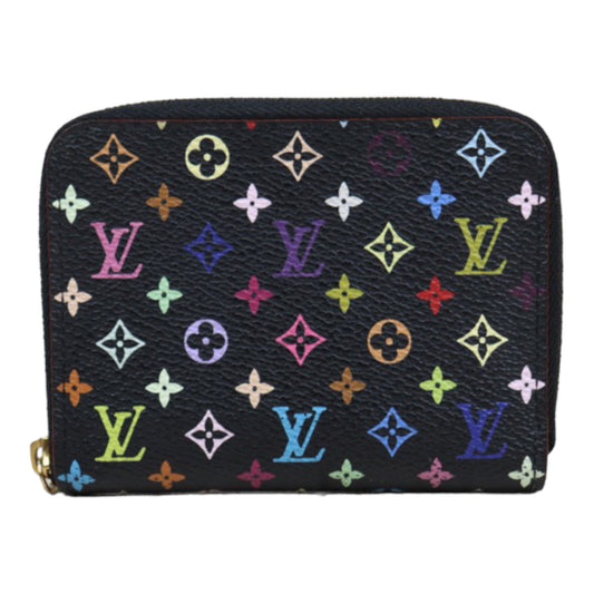 Rank A ｜ LV Monogram Multicolor Wallet Black ｜23121111