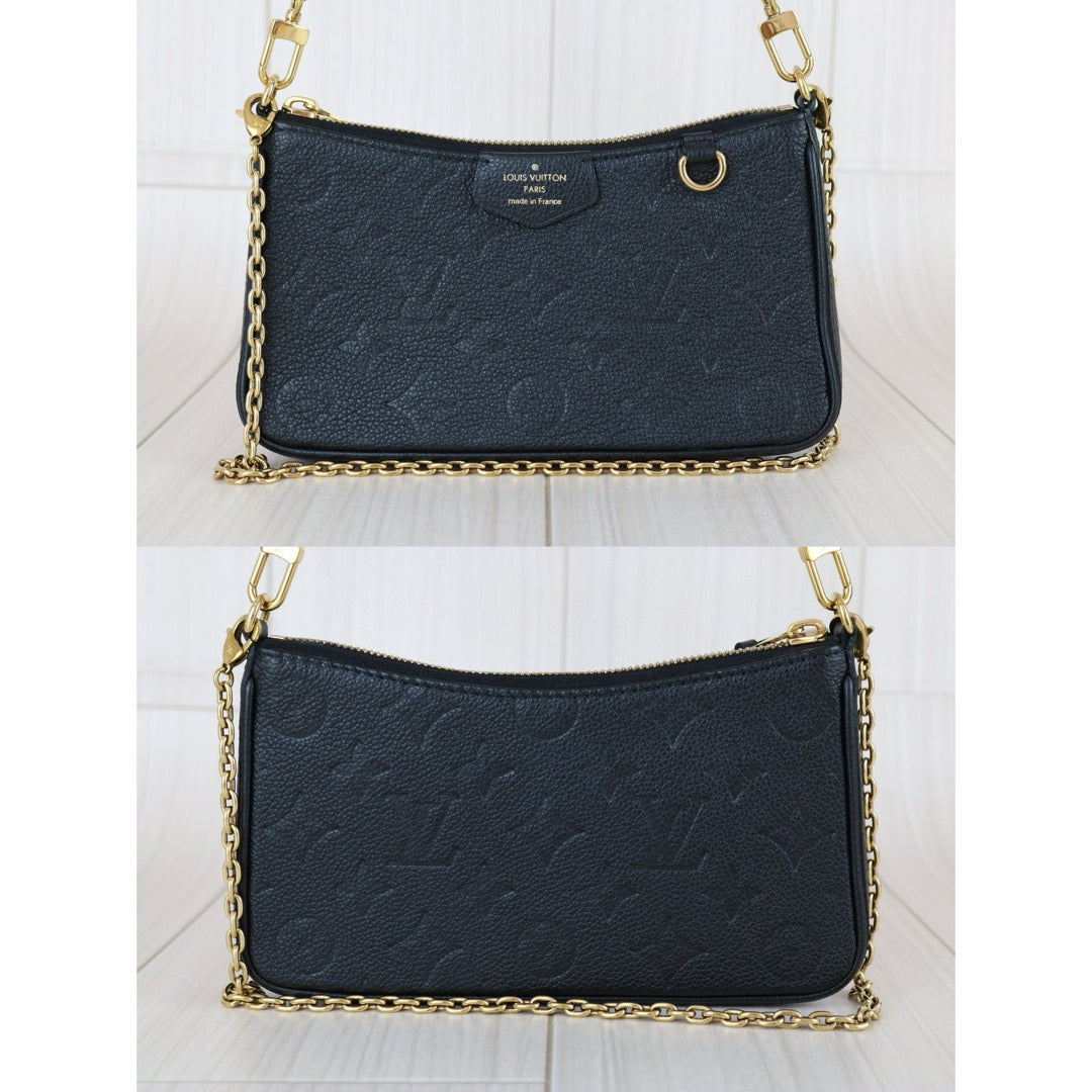 Very Good ( Rank A)｜ LV Monogram Calf Skin easy pouch Black ShoulderBag｜B25011006