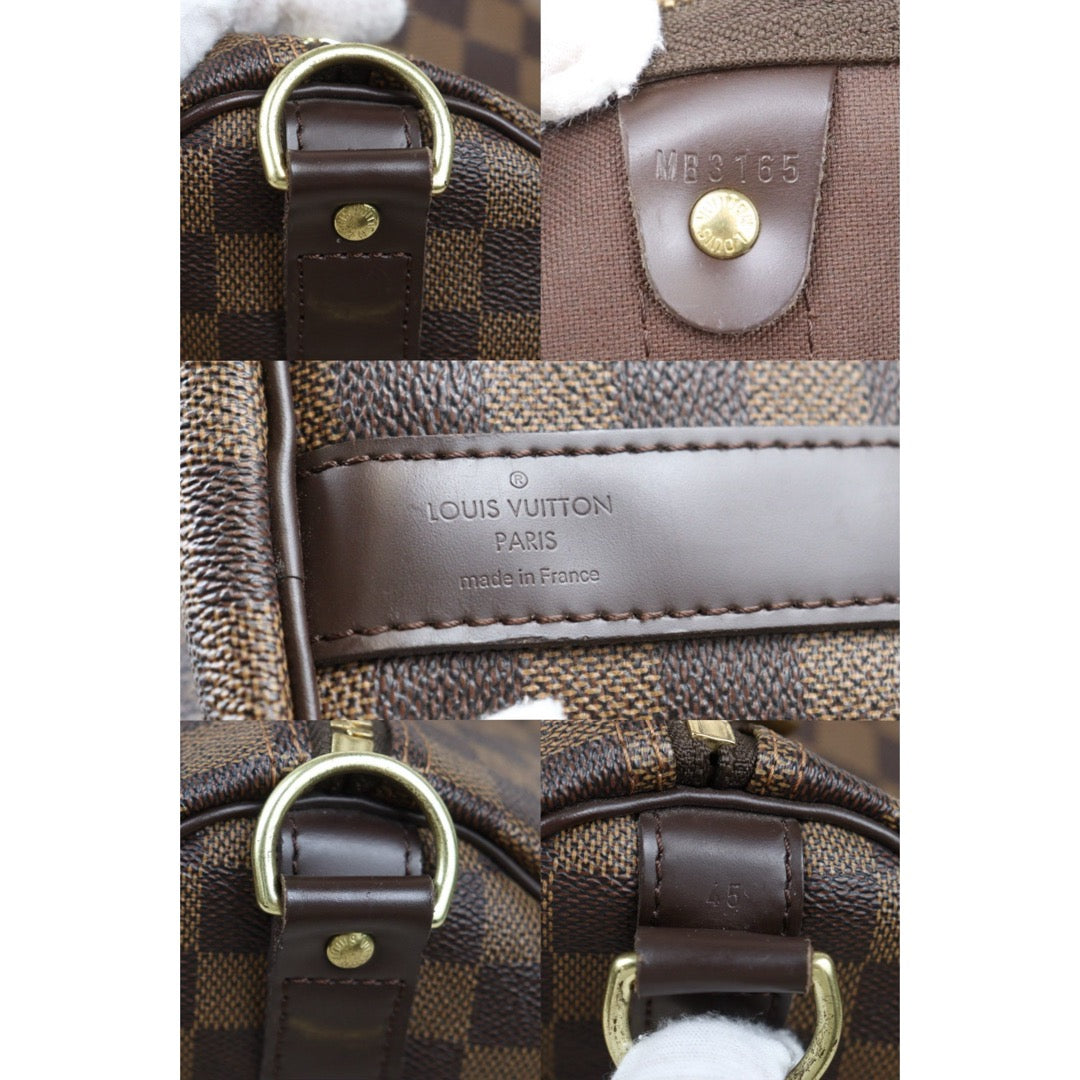 Very Good ( Rank A) ｜ LV Damier Keypol Bandrière 45 With Shoulderstrap｜H25052512
