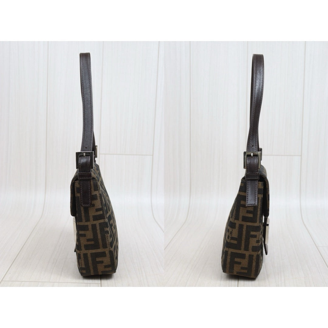 Include Entrupy Certificate of Authenticity｜Very Good ( Rank A)｜ FENDI Mamma Baguette Shoulder Bag  ｜26062912
