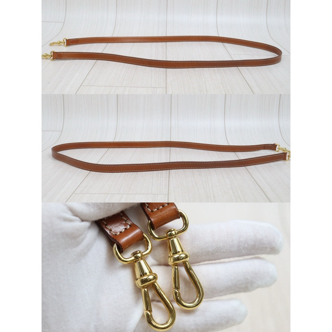 Include Entrupy Certificate of Authenticity｜Good ( Rank AB)｜ CELINE Macadam Bowling Bag Handbag With Shoulder Strap ｜26031905