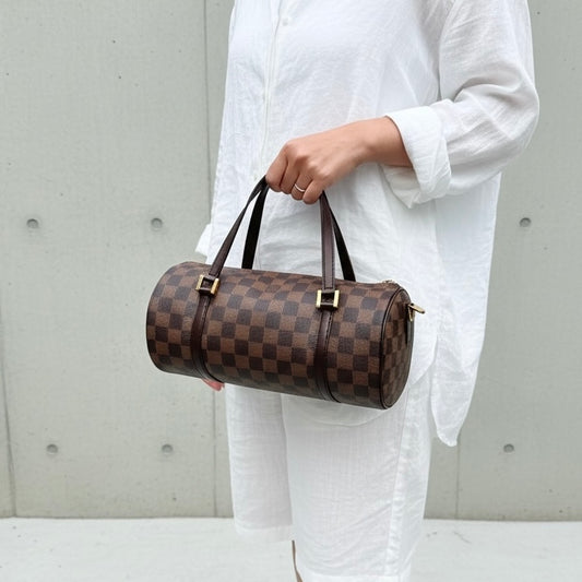 Include Entrupy Certificate of Authenticity｜Very Good ( Rank A)｜ Louis Vuitton Damier Papillon 26 Handbag ｜26042101