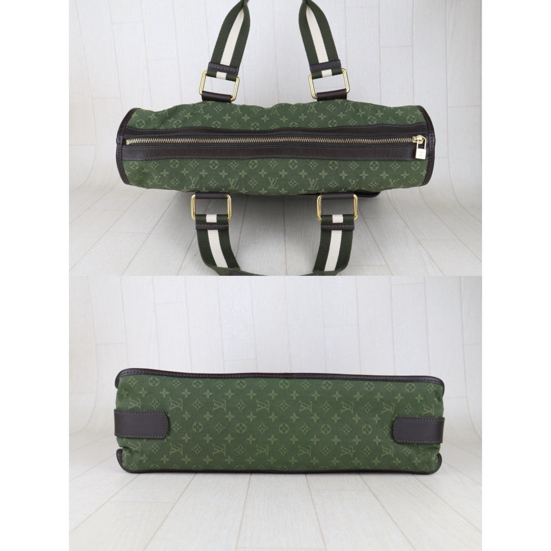 Good ( Rank AB) ｜LV Monogram Denim HandBag Shoulder Bag Green｜H25062301