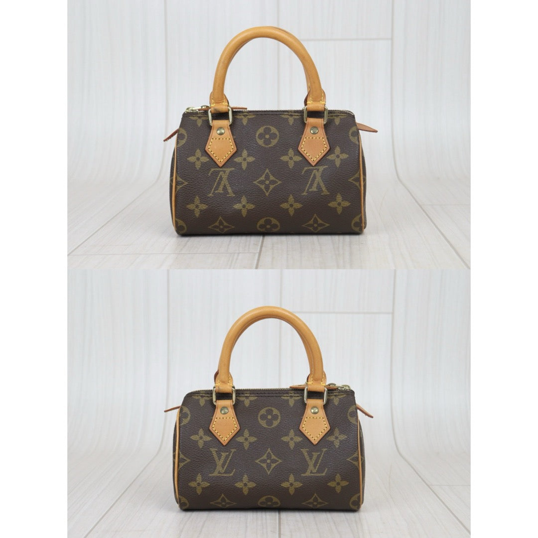 Good ( Rank AB)｜ LV Monogram Mini Speedy Handbag With Shoulderstrap｜24091901