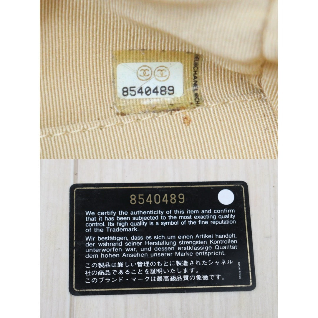 Very Good ( Rank A)｜ CHANEL Caviar Skin Calf Leather Bowling Hand Bag Pink Made In 2003～2004Year｜25122511