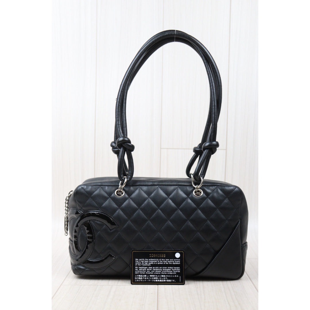 Rank AB ｜ CHANEL Cambon Line Bowling Bag Made In 2005～2006Year｜24060619