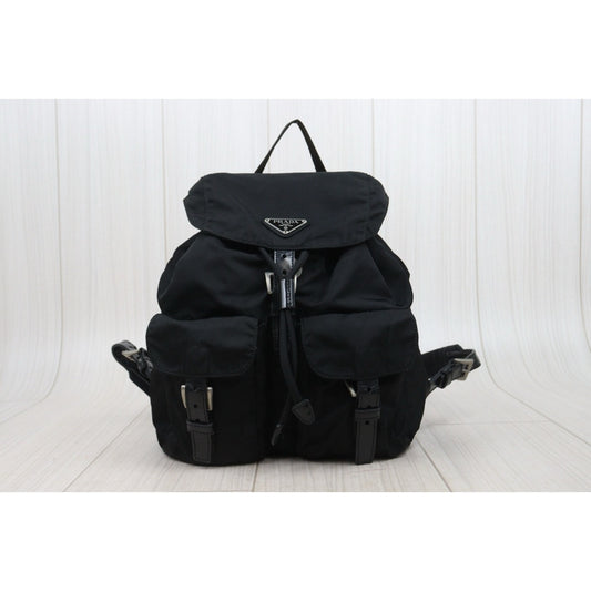 Good ( Rank AB)｜Prada Nylon Backpack Small  Black｜25091605