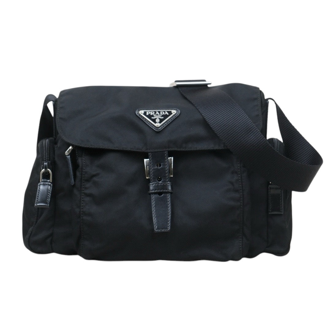 Good ( Rank AB)｜Prada  Nylon ShoulderBag Black｜24110705