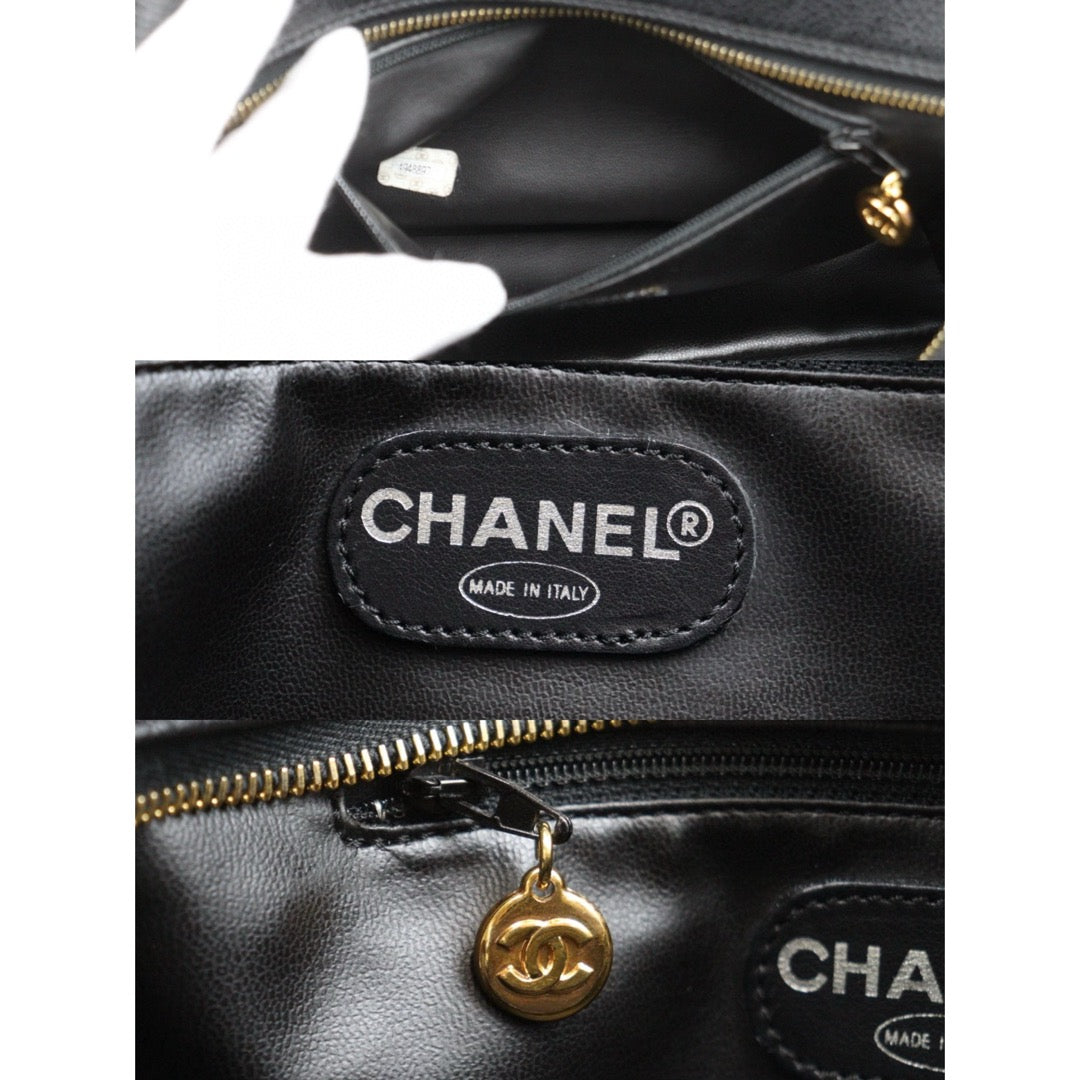 Very Good ( Rank A)｜ CHANEL Caviar Skin Vanity Handbag  Made In 1996～1997Year ｜25042101
