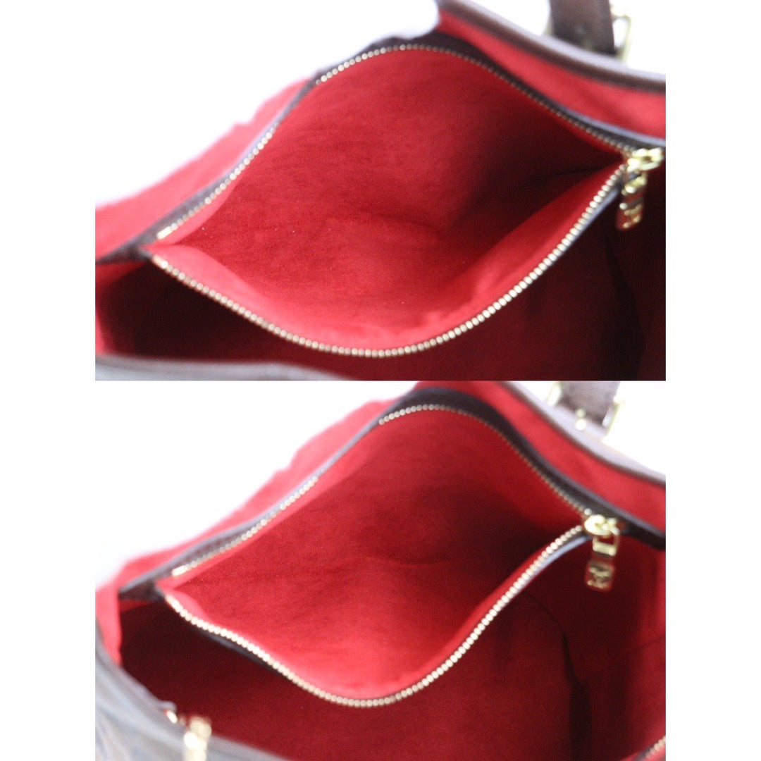 Rank A｜LV Damier Male Handbag With Pouch｜Q24021517