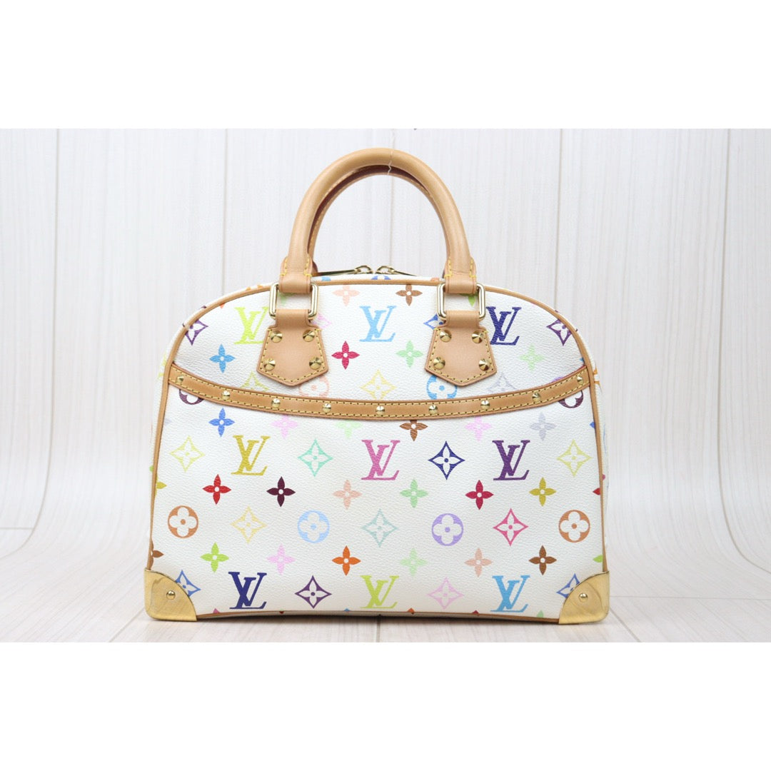 Good ( Rank AB)｜ LV Takashi Murakam Multi Monogram Trouville Hand Bag｜24122616