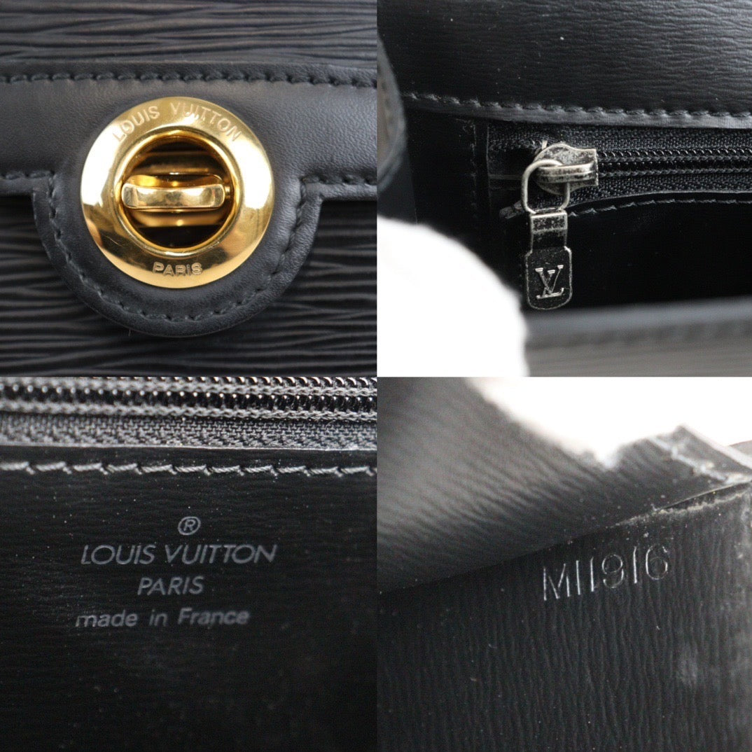 Rank A｜ LV Epi Pochette Arches 2WAY Clutch Bag Shoulder Bag Black｜23100615