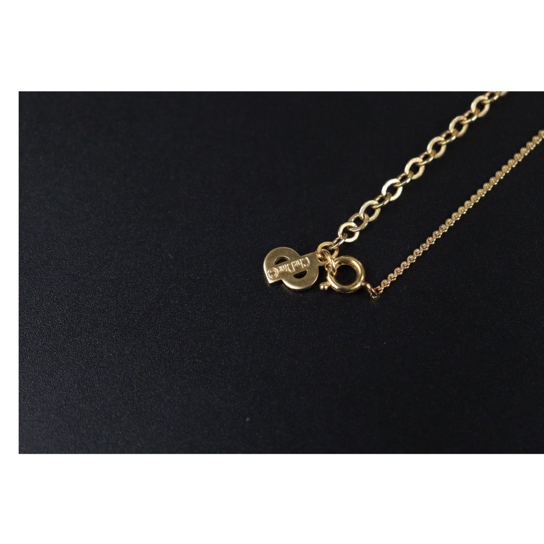 Rank SA ｜ Dior CD Necklace Gold Plated ｜23110217