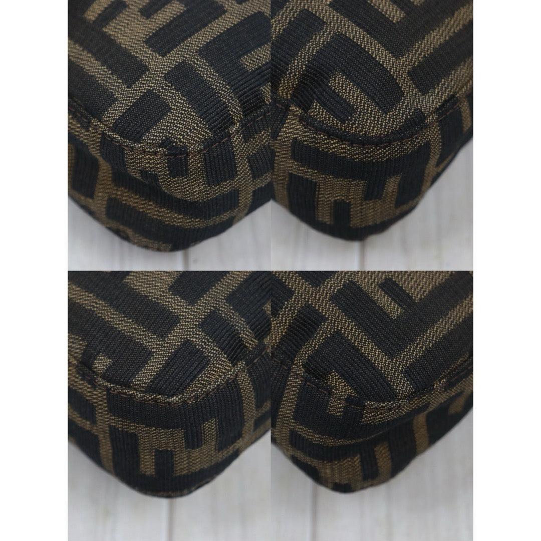 Good ( Rank AB) ｜ FENDI Zucca Mamma Baguette Shoulder Bag ｜S25110403