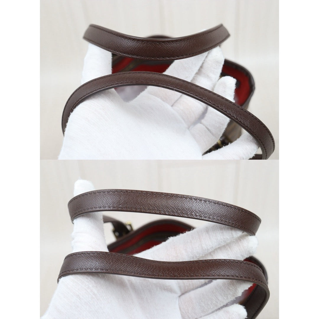 Good ( Rank AB)｜LV Damier Male Handbag With Pouch｜25052914