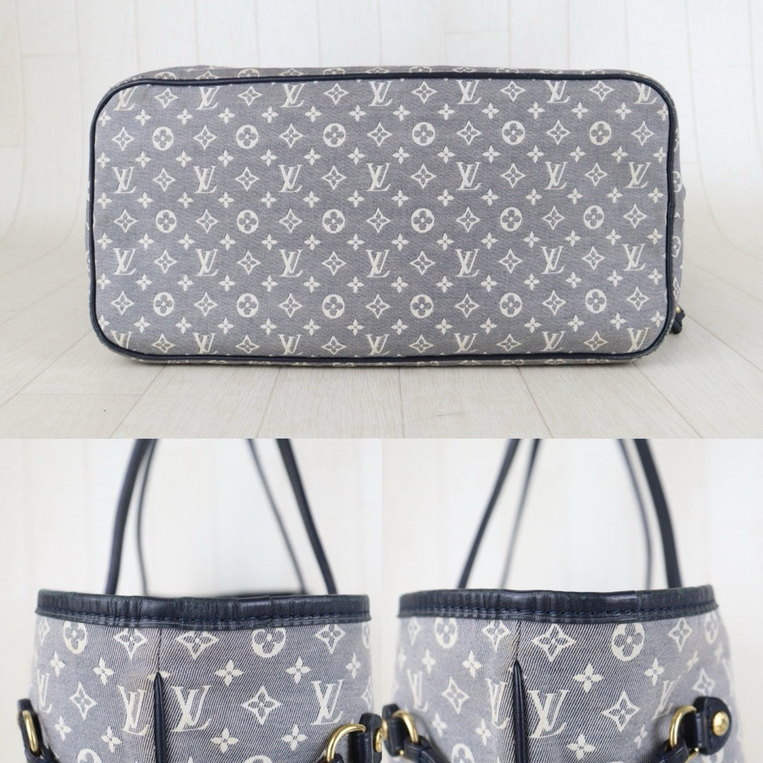 Include Entrupy Certificate of Authenticity｜Good ( Rank AB)｜ Louis Vuitton Monogram Canvas Neverful ShoulderBag  Gray｜S26073115