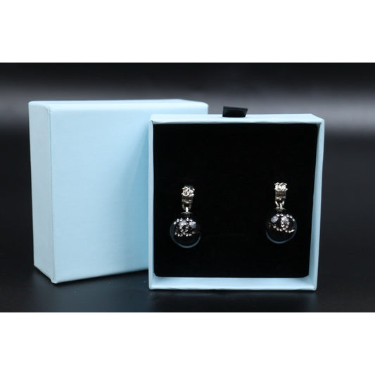 Very Good ( Rank A) ｜CHANEL 22P COCO Mark Rhinestone Earrings Made In 2021Year｜V25121110