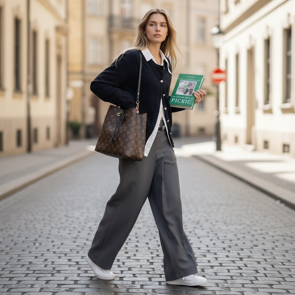 Include Entrupy Certificate of Authenticity｜Good ( Rank AB)｜Full Set  Louis Vuitton Monogram Neo Noe Shoulder Bag Black Current Model｜X26031201