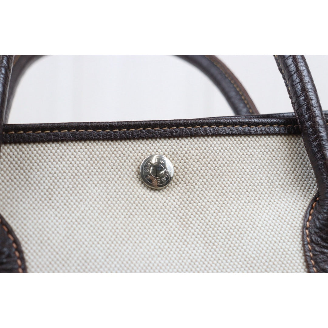 Good ( Rank AB)｜ HERMES Garden Party PM Handbag □G Stamp Made In 2003 Year｜25060522