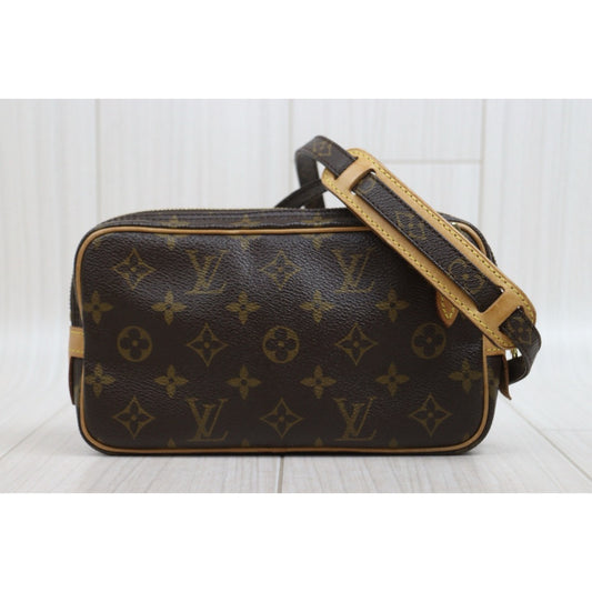 Good ( Rank AB)｜LV Monogram Pochette Marley Bandolier Shoulder Bag｜26021908