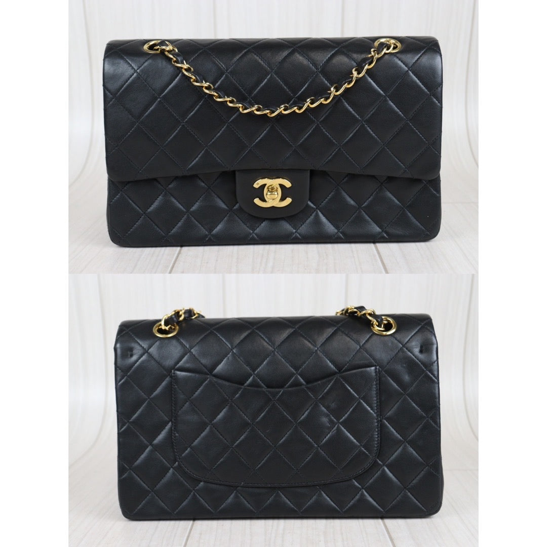 Rank A ｜ CHANEL Matrasse Double Flap 25 Shoulder Bag Made In 1991～1994 Year ｜23101308