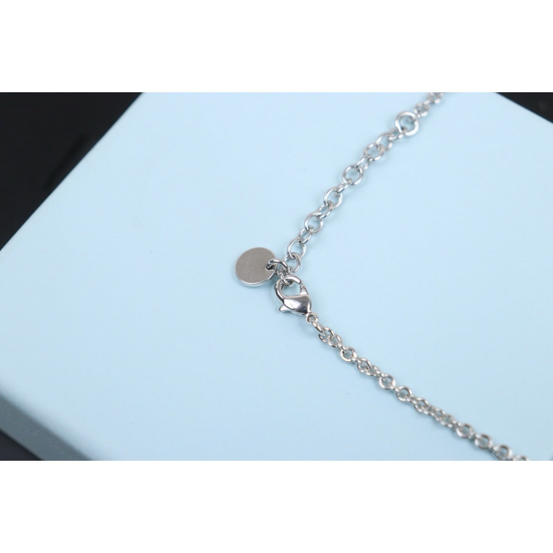Good ( Rank AB)｜ Dior  CD Pearl Necklace Silver Plated ｜V25100720