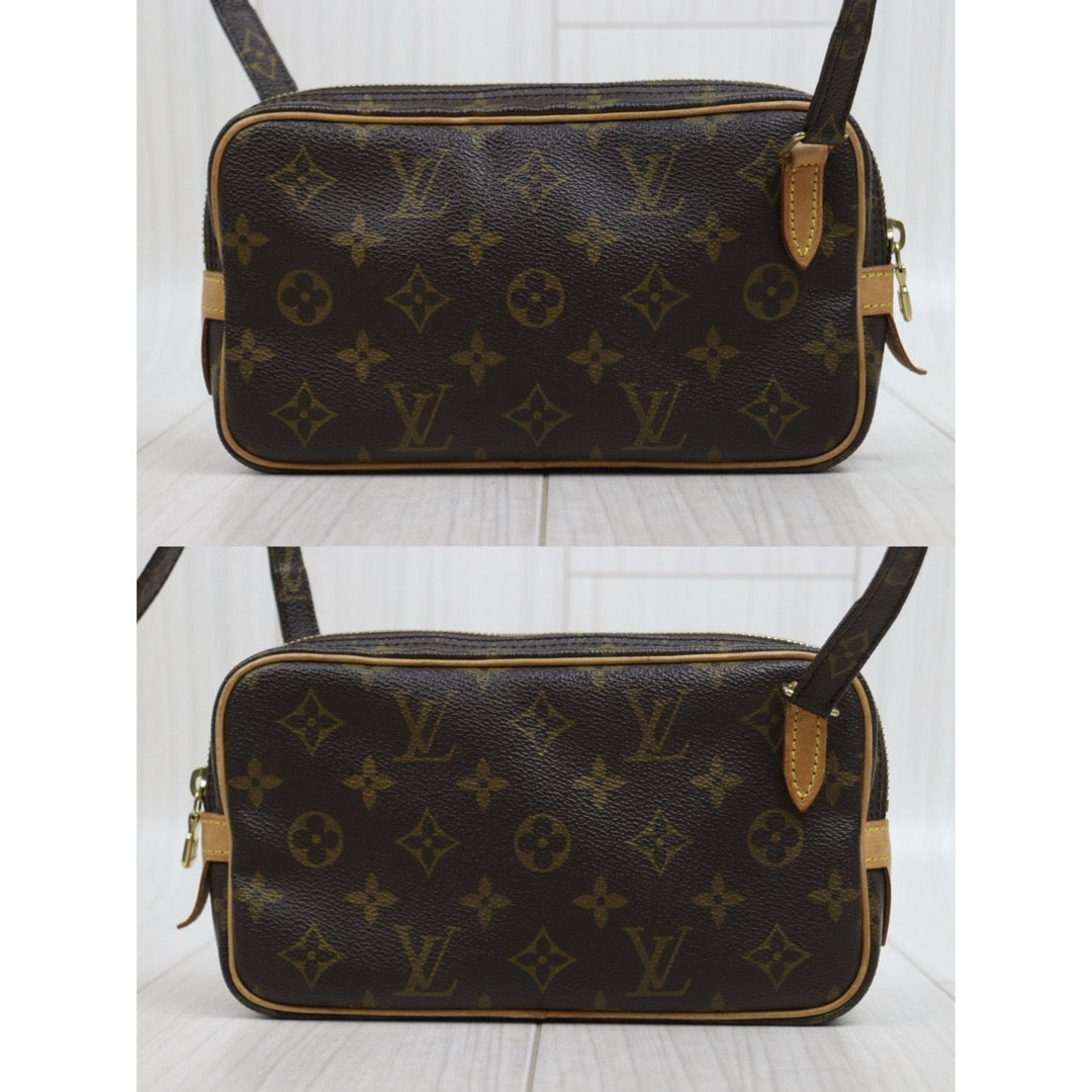 Good ( Rank AB)｜LV Monogram Pochette Marley Bandolier Shoulder Bag｜26021908