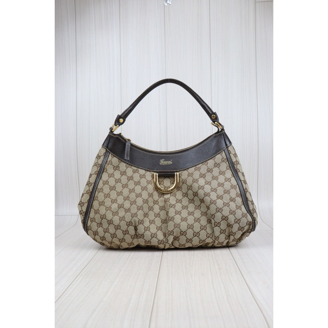 Rank A ｜ GUCCI  GG Canvas Shoulder Bag ｜J24022710