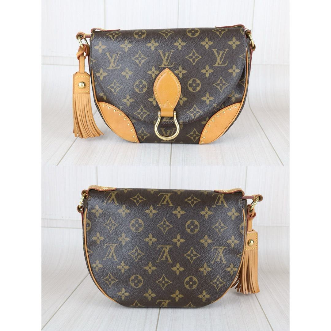 Good ( Rank AB)｜ LV Monogram Saint Cloud Rivet Tassel Shoulder Bag ｜X25081813