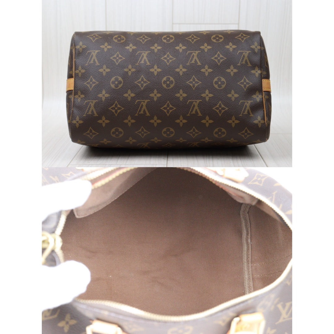Rank AB｜ LV Monogram Speedy 30 Hand Bag Shoulder Bag｜S24052202