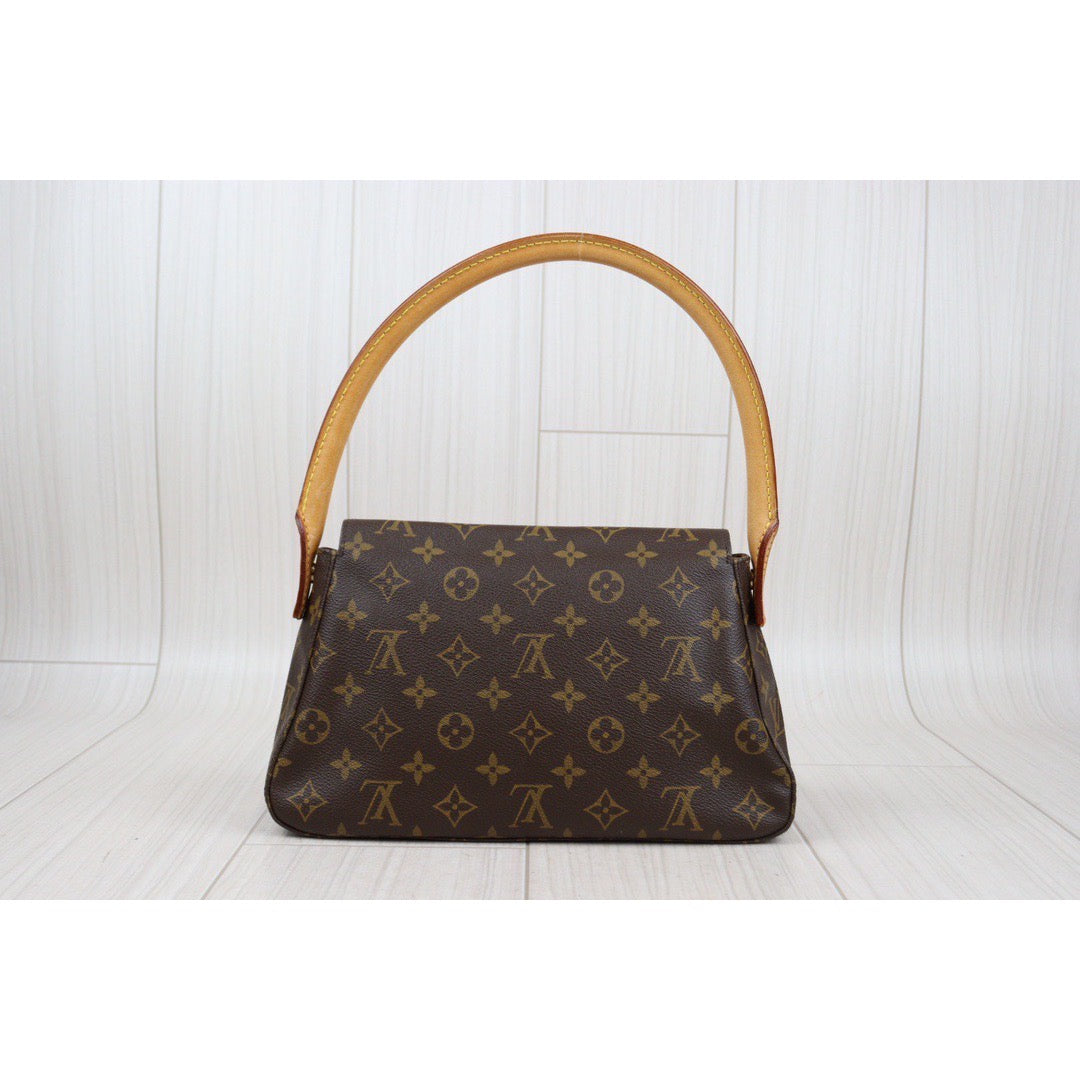 Rank AB ｜ LV Monogram Looping Mini Shoulder Bag ｜24011207