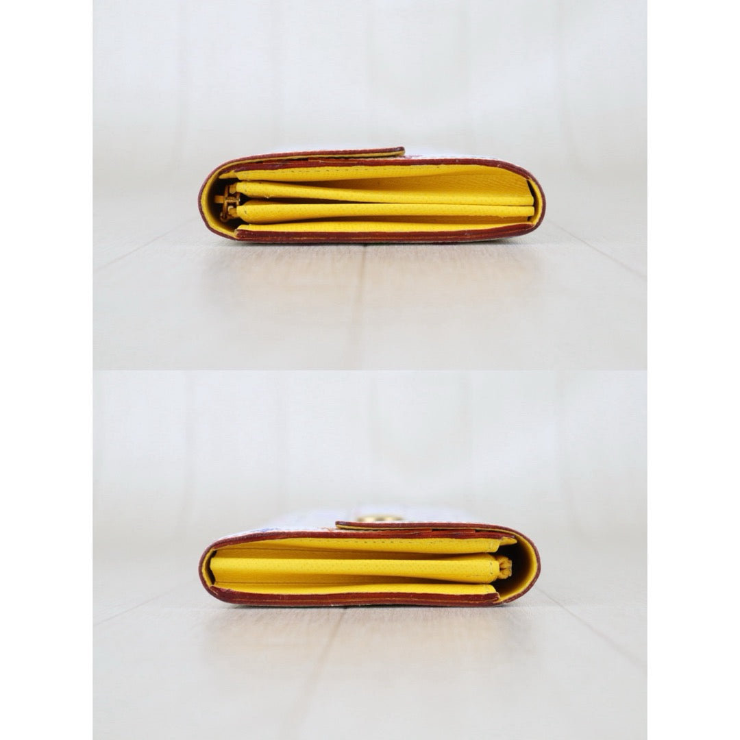 Include Entrupy Certificate of Authenticity｜Very Good ( Rank A)｜ Louis Vuitton Takashi Murakam Multi Monogram Long Style Wallet ｜S26062206