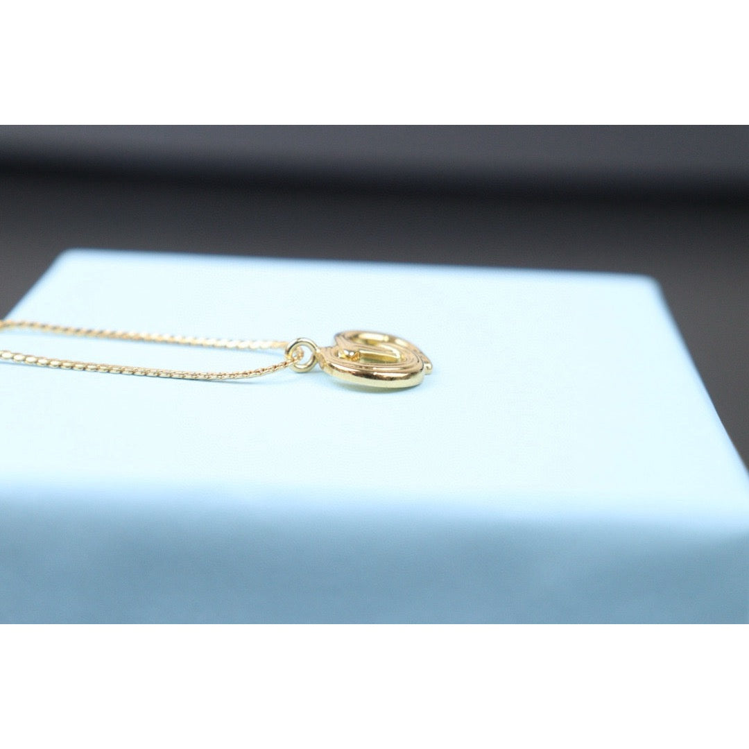 Very Good ( Rank A) ｜ Dior CD Necklace Gold Plated ｜24072507