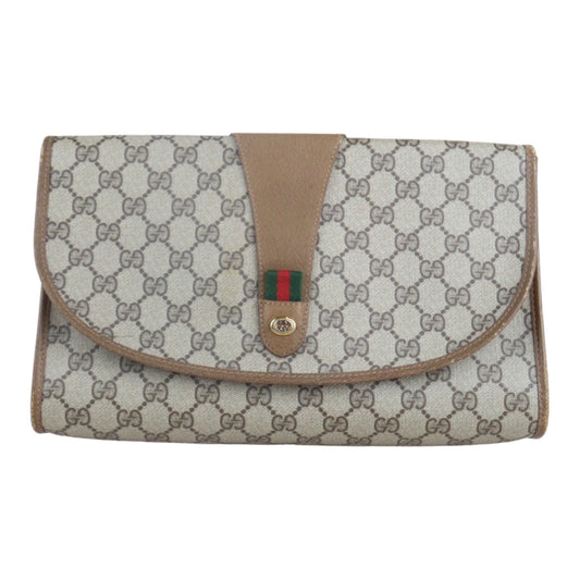 Rank AB ｜ GUCCI Vintage GG Campus Clutch Bag ｜23060607