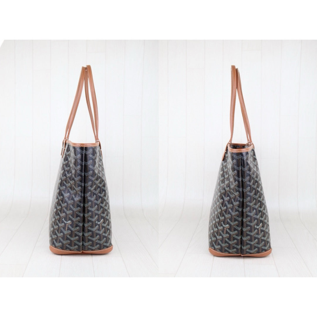 Very Good ( Rank A) ｜ Goyard Artois PM Tote Bag Brown｜H25011325