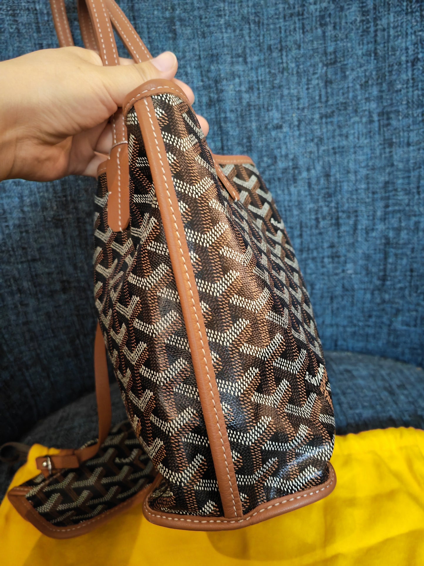 Excellent（Rank SA） ｜ Goyard  Tote Bag Brown｜7106-1