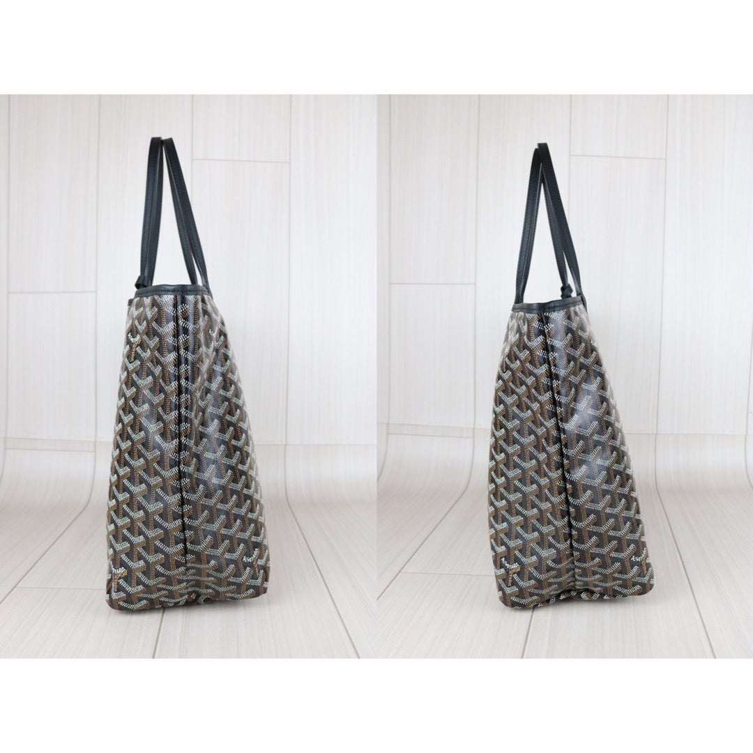 Excellent（Rank SA）｜ Goyard Saint-Louis PM Tote Bag Black｜S25111602
