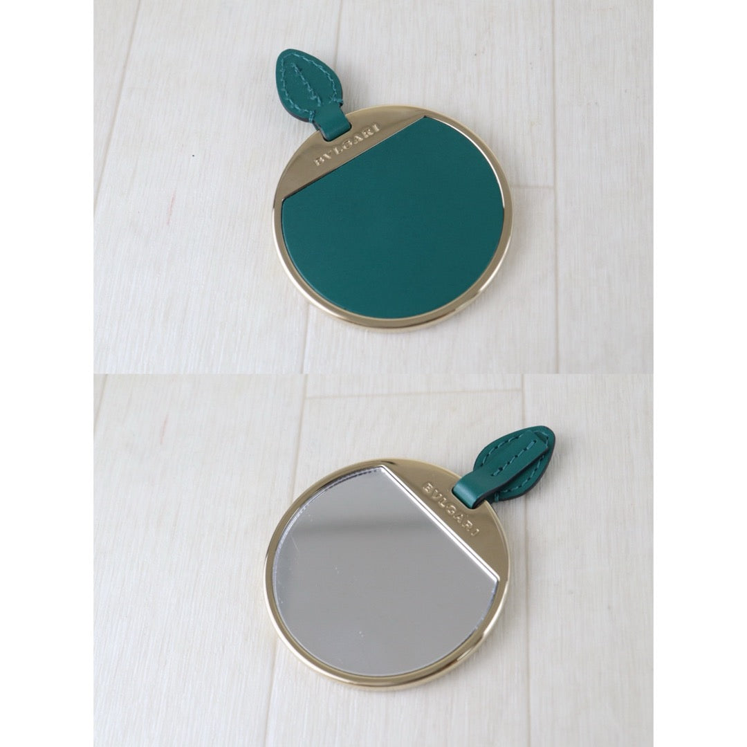 Include Entrupy Certificate of Authenticity｜Very Good ( Rank A)｜Bvlgari Calf Leather Serpenti Forever Top in Emerald Green PM Shoulder Strap ｜S26090738
