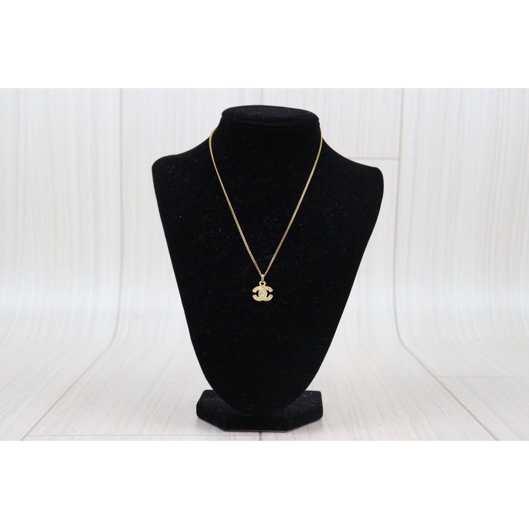 Rank A ｜CHANEL COCO Mark Diamond Necklace  ｜24030132