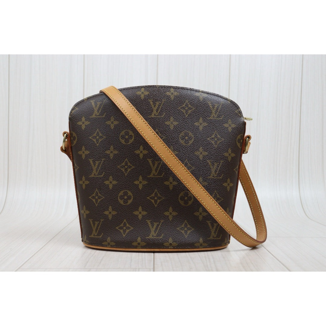 Include Entrupy Certificate of Authenticity｜Good ( Rank AB)｜ Louis Vuitton Monogram Drouot Shoulder Bag ｜26042006