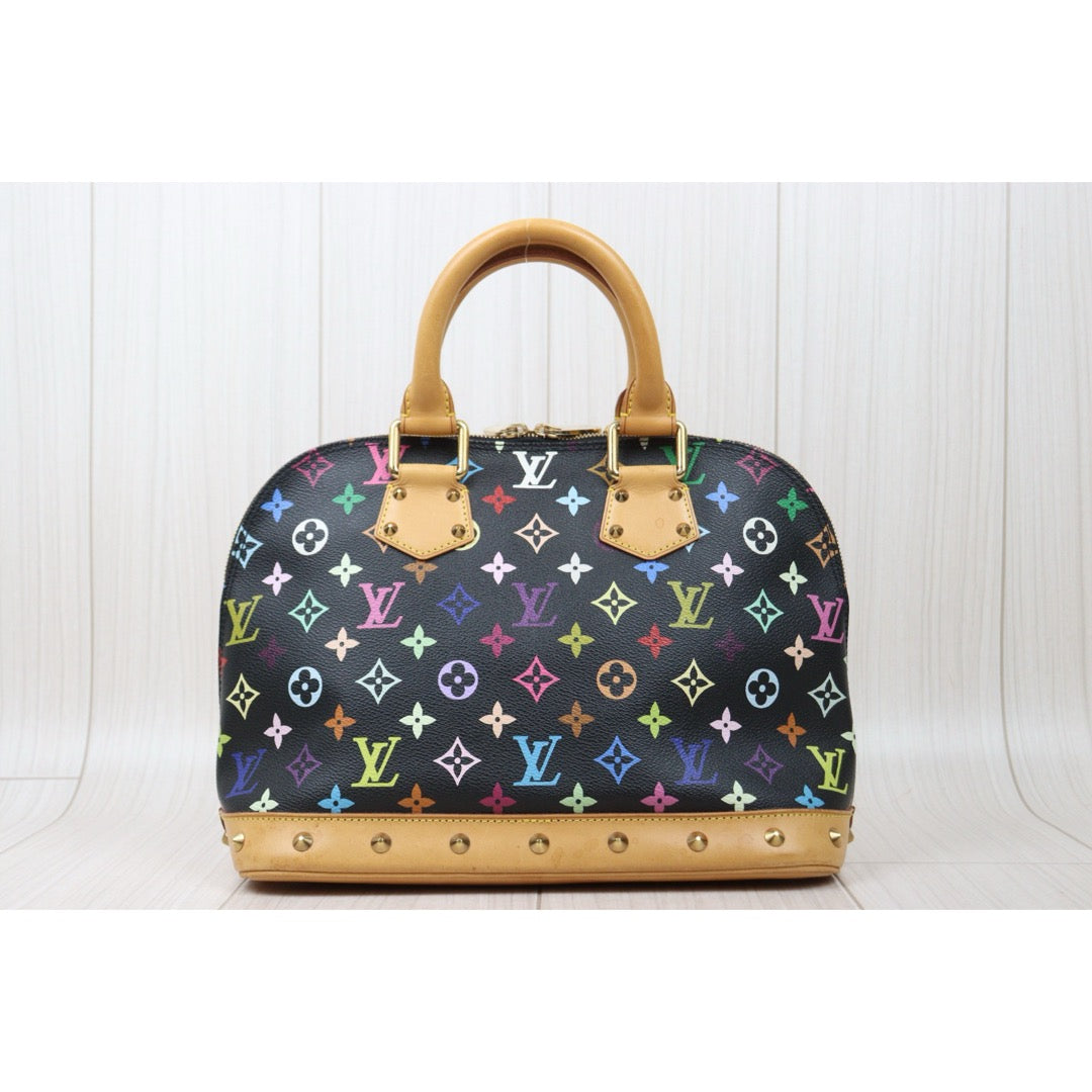 Good ( Rank AB)｜  LV Monogram  Multicolor Alma Black Hand Bag ｜24122619