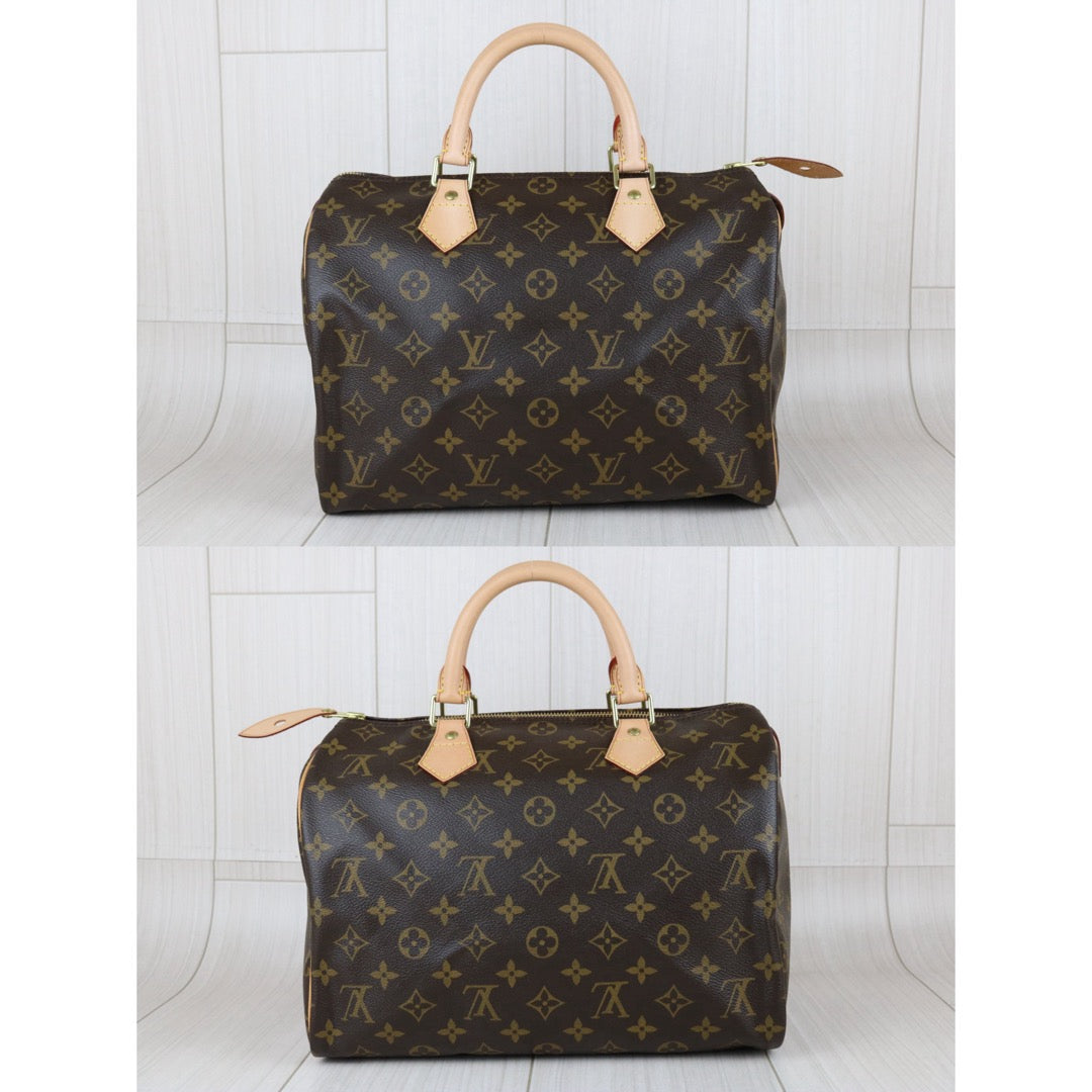 First installment 1/3｜ Include Entrupy Certificate of Authenticity｜Excellent（Rank SA）｜ Louis Vuitton Monogram Speedy 30 Hand Bag｜X26041603